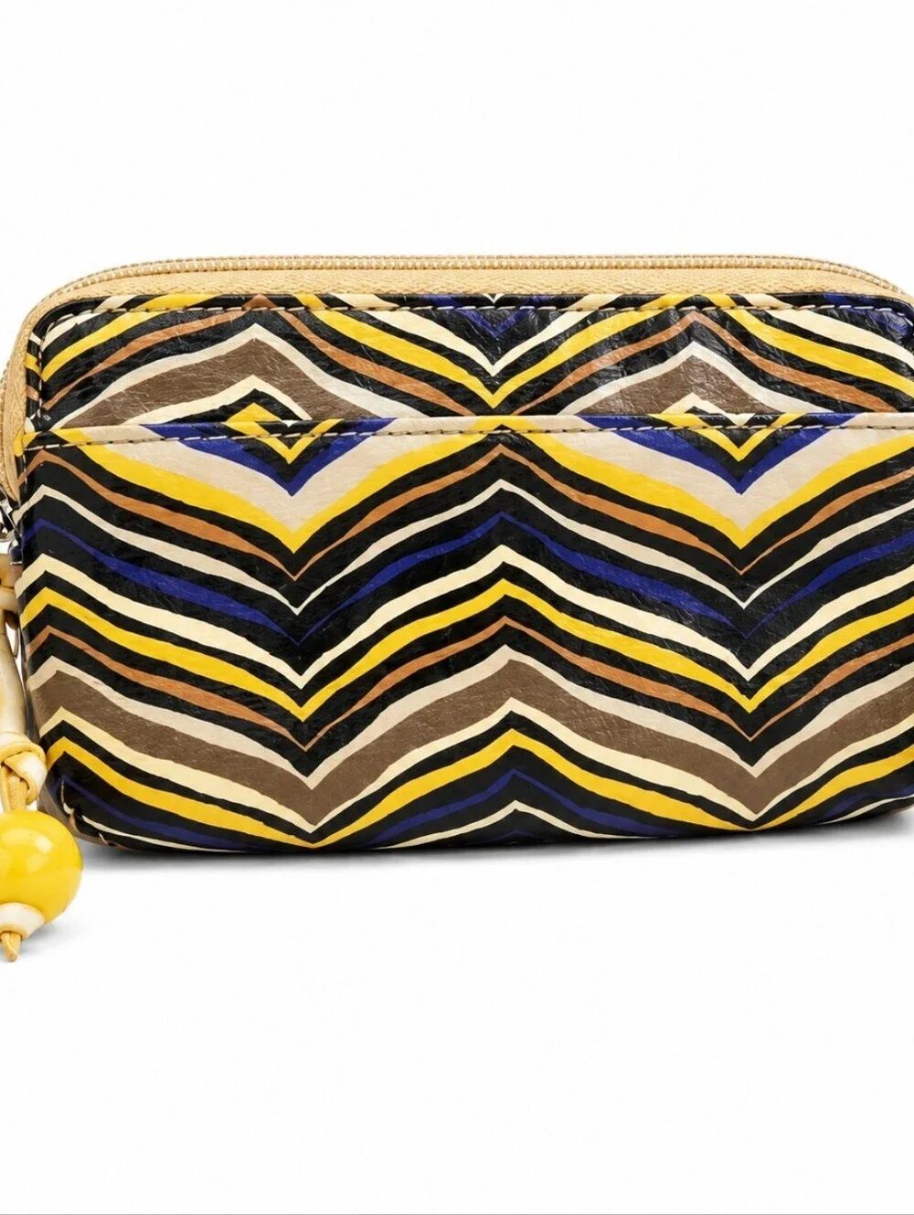 FOSSIL VINTAGE Dual Geometric Patterned Clutch.